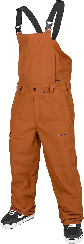Amazon.com: Volcom Men's V.Co Sparta Bib Overall Caramel S5 S